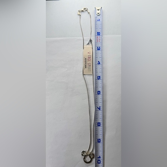 NWT Peyote Bird Sterling Silver 20” Necklace 925 Three Loops - Picture 6 of 6